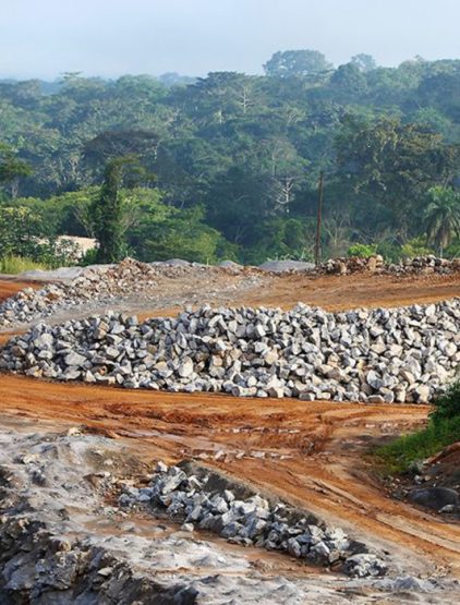 Carrières minières de Bangou